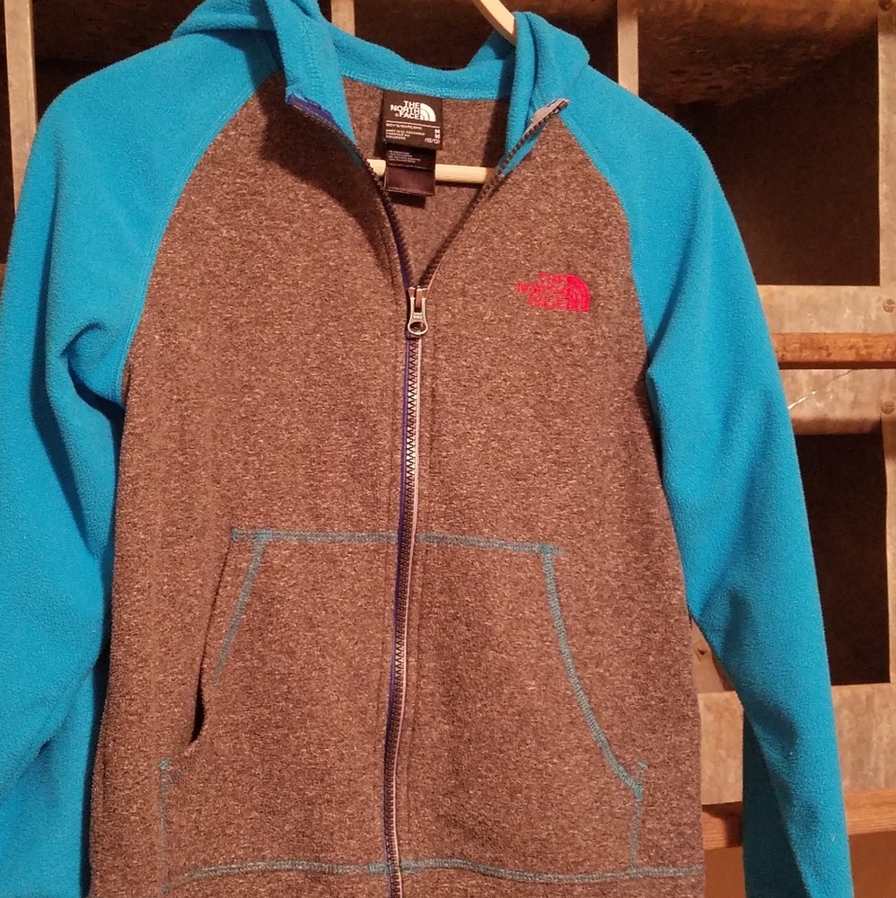 Boys North Face Fleece zip up jacket